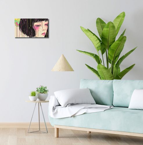 Obraz 40x20cm Strugi Kolorów na Arena.pl