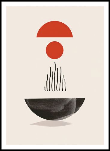 Plakat 64x90cm Półokrągła Forma na Arena.pl