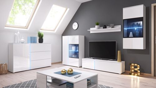 Półka Wisząca SMART 120cm Biała na Arena.pl