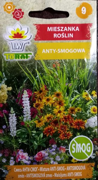 Mieszanka roślin anty-smogowa nasiona 2 g zdjęcie 1