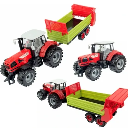 Duży Traktor z Przyczepą Ciągnik NAPĘD Ruchome elementy na Arena.pl