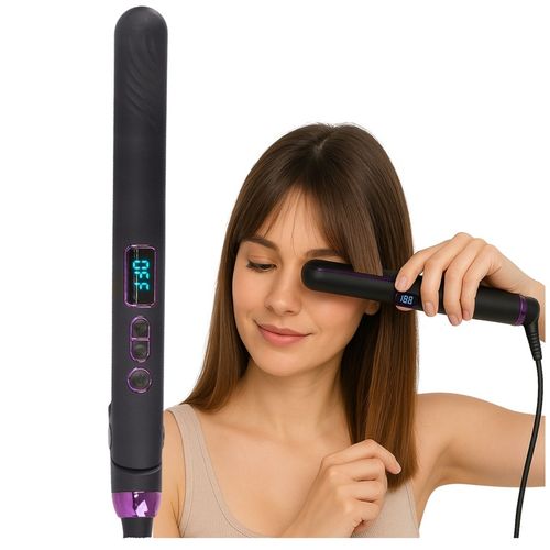 Prostownica do włosów ceramiczna 2w1 Kręci Loki LED Szybkie na Arena.pl