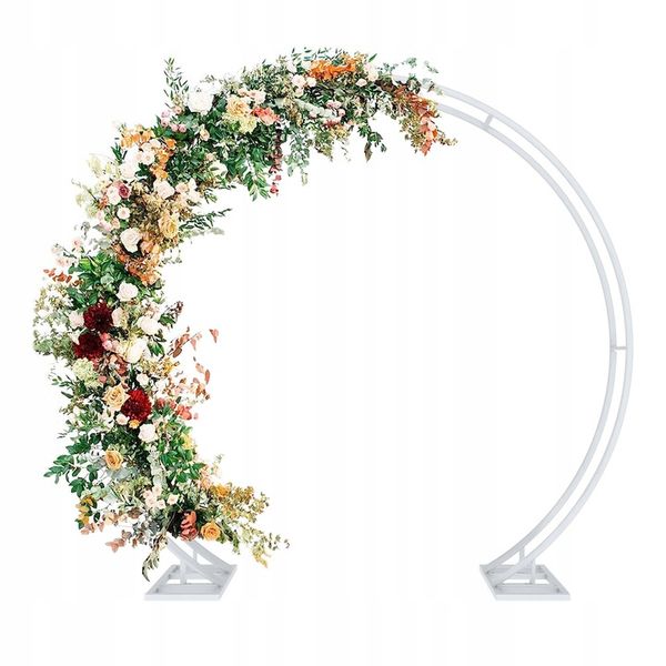 2M STELAŻ NA TŁO ŚLUBNE ŚCIANKA ŁUK ŚLUBNY BIAŁY zdjęcie 1