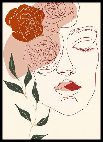 Plakat 39,5x55cm Beż i Twarz zdjęcie 2