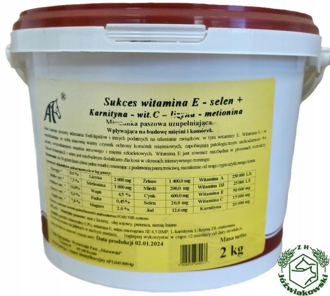 SUKCES Witamina E - Selen + Karnityna zdjęcie 1