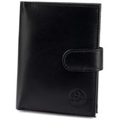 Portfel męski skórzany ARTURO 123A - czarny