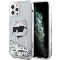 Etui Karl Lagerfeld do iPhone 12, iPhone 12 Pro, Srebrny