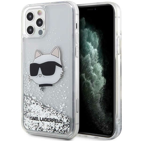 Etui Karl Lagerfeld do iPhone 12, iPhone 12 Pro, Srebrny zdjęcie 1