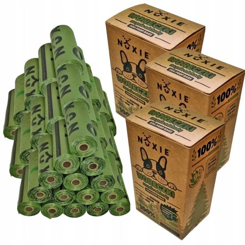 WORECZKI NA PSIE ODCHODY BIODEGRADOWALNE WORKI NA KUPY BIO 720 Sztuk na Arena.pl