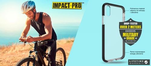 PURO Impact Pro Flex Shield - Etui iPhone XR (czarny) na Arena.pl