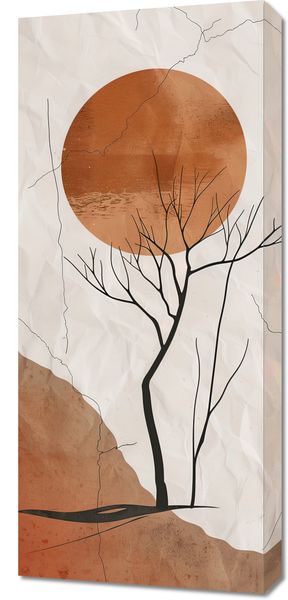 Obraz 40x90cm Surowość Pustyni zdjęcie 1