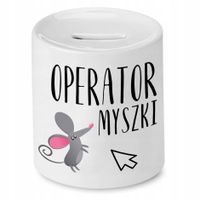 Skarbonka Informatyka Programisty Operator Myszki Z Nadrukiem Ze Zdjęciem