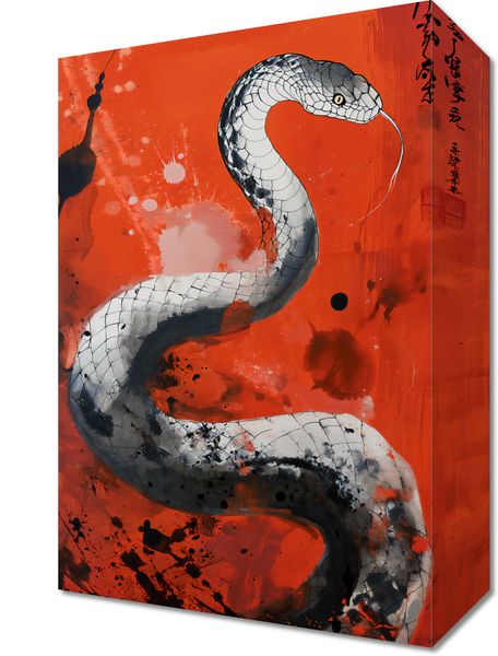 Obraz 20x30cm Smoczy Oddech Węża zdjęcie 1