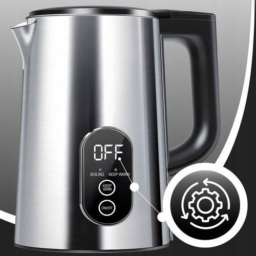 CZAJNIK ELEKTRYCZNY BEZPRZEWODOWY DOTYKOWY 1800W REGULACJA TEMPERATURY 1,8L na Arena.pl