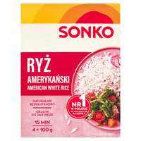 Sonko Ryż amerykański 400 g (4 x 100 g)