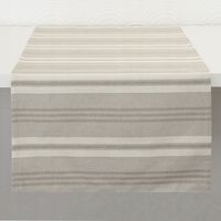 Bieżnik wielkanocny 260cm na stół beżowy, lniany