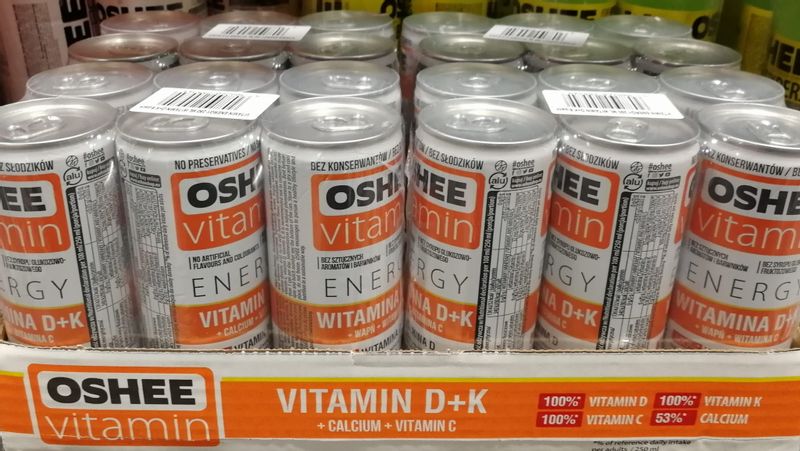 Oshee 250ml Energy Formuła Witamina C - karton zdjęcie 1
