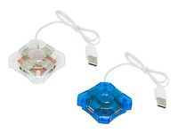 Rozgałęźnik USB WTYK A-4xGNIAZDO A 2.0 HUB