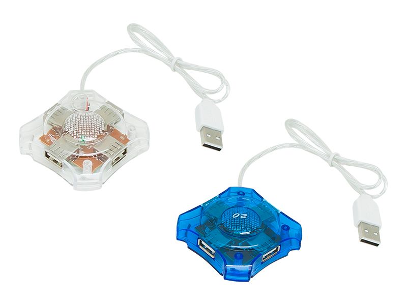 Rozgałęźnik USB WTYK A-4xGNIAZDO A 2.0 HUB zdjęcie 1