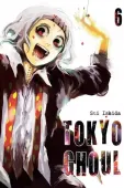 Seinen manga o tajemniczych morderstwach akcja horror - Tokyo Ghoul Tom 6