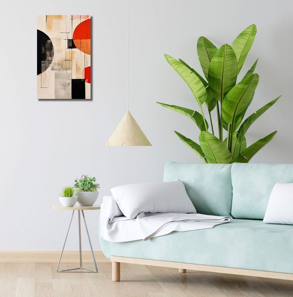 Obraz 30x50cm Abstrakcyjna Symetria zdjęcie 2