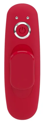 sweet smile rc panty vibrator czerwony, pilot, magnes, 10 trybow, 9,7 cm na Arena.pl