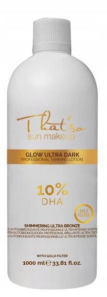 That'so płyn do opalania Glow Ultra Dark 10% 500ml zdjęcie 1