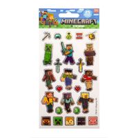 Zestaw naklejek Minecraft Characters