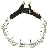 Solidna chromowana kolczatka dla ciągnącego psa - Champion 3,3mm / 60-65cm