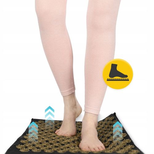 MATA DO AKUPRESURY ECO Z KOLCAMI ZDROWOTNA RELAKS MASAŻ PODUSZKA TORBA na Arena.pl