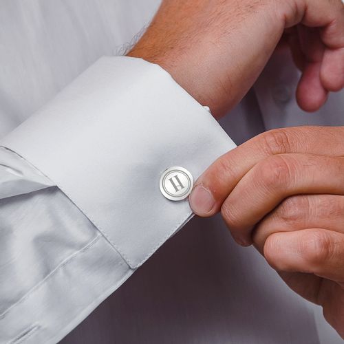 Spinki do Mankietów Koszuli Stalowe z Grawerem Prezent dla Faceta Męża Taty na Arena.pl