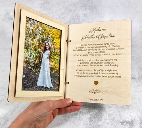 PODZIĘKOWANIE DLA MATKI CHRZESTNEJ KOMUNIA na Arena.pl