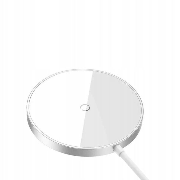 Baseus ładowarka indukcyjna Simple Mini 3 15W MagSafe iphone kabel USB-C zdjęcie 7