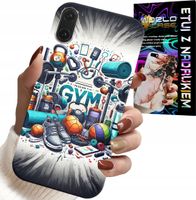 ETUI DO HUAWEI P20 - SIŁOWNIA GYM FITNESS SPORT CASE + SZKŁO