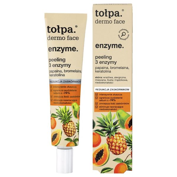 TOŁPA DERMO FACE SEBIO PEELING 3 ENZYMY 40 ML zdjęcie 1
