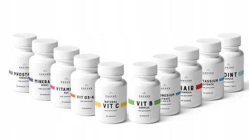 Witamina B Complex Suplement Diety B1, B2, B3, B5, B6, B7, B12 60 Kapsułek na Arena.pl