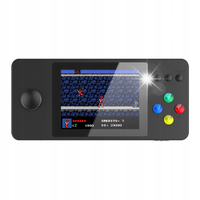 RETRO K9 KONSOLA PRZENOŚNA DO GIER 2.8 CALA 4GB 500 GIER CZARNA DLA DZIECI