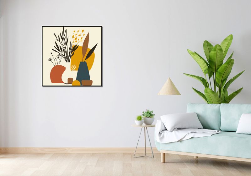 Plakat 80x80cm Zimowy Zbiór zdjęcie 4