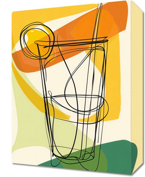 Obraz 30x40cm Koktajl Artystyczny zdjęcie 1