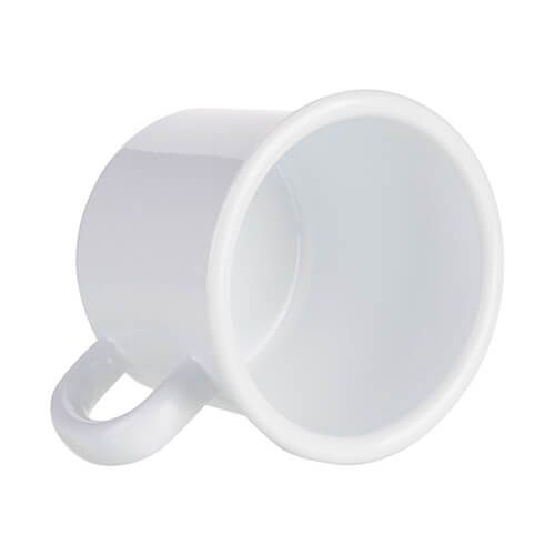 Kubek emaliowany 360 ml biały do sublimacji zdjęcie 2