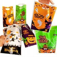 TOREBKI aż 100 szt PREZENTOWE DLA DZIECI CHŁOPCA DZIEWCZYNKI HALLOWEEN MIX