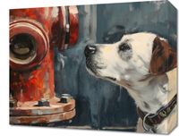 Obraz 50x40cm Kumpel przy Hydrancie
