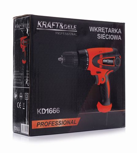 wkrętarka wiertarka sieciowa 900w kd1666 na Arena.pl