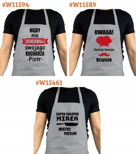 FARTUCH kuchenny prezent na urodziny RÓŻNE WZORY na Arena.pl