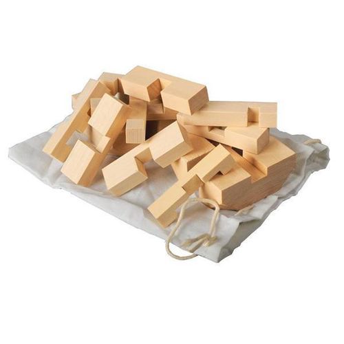 Układanka logiczna UPOMINKARNIA Cube Ecru na Arena.pl