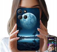ETUI DO MOTOROLA MOTO G15 - PEŁNIA KSIĘŻYCA KSIĘŻYC FUTERAŁ + FOLIA