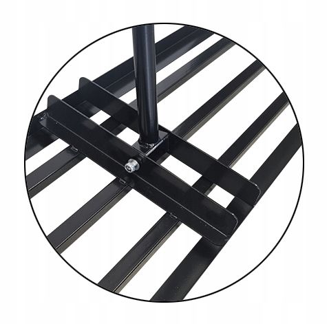 NIWELATOR TERENU RĘCZNY DO TRAWNIKA RÓWNIARKA ROZGARNIARKA 30x90cm na Arena.pl