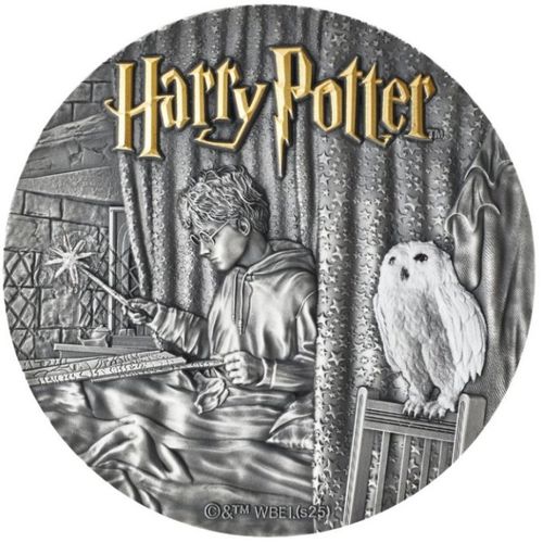 Niue: Harry Potter i Więzień Azkabanu 200 g Srebra 2025 High Relief Antiqued Coin na Arena.pl