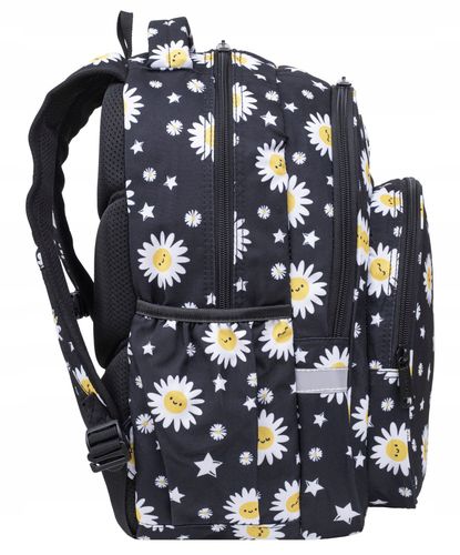 Plecak młodzieżowy Coolpack Base Plus Daisy Black na Arena.pl