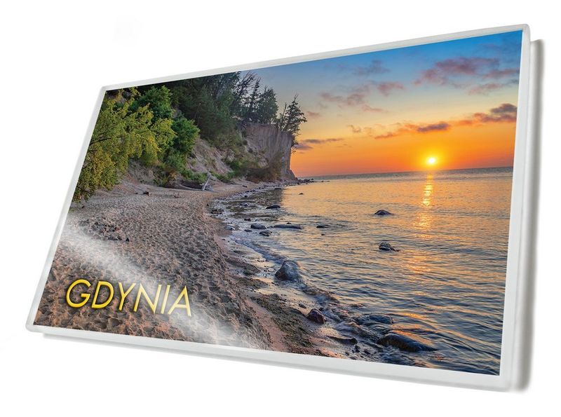 Gdynia - magnes szklany zdjęcie 2